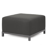 Axis Ottoman Sterling Charcoal Titanium Frame