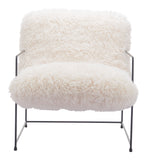 Pelut Accent Chair White