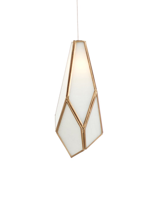 Glace White 7-Light Round Multi-Drop Pendant