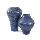 Zynsky Art Glass in Deep Azure Blue- Tall