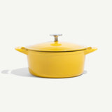 MADE IN Round Enameled Cast Iron Dutch Oven