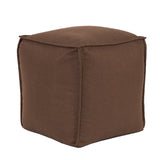 Square Pouf Sterling Chocolate