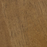 Modern Mid-Century Triangular Wood Coffee Table, Natural