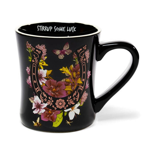 Blue Stallion Lucky Charm Coffee Mug