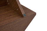 LORVIN 43" Tempered Glass Coffee Table