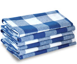 Cotton Napkins - Plaid Cloth Napkins