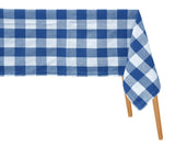 Blue and White Tablecloth
