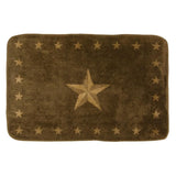 Dark Chocolate Star Kitchen/Bath Rug (2 Sizes), 2 MOQ