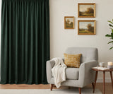Green Linen Curtains