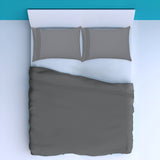 400TC Luxurious Triple Embroidery Sateen Solid Cotton Sheet Set
