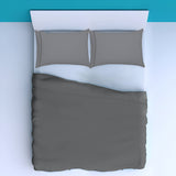 400TC Luxurious Single Embroidery Sateen Solid Cotton Sheet Set