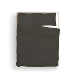 400TC Cotton Sateen Solid Duvet Cover Set