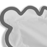 400TC Applique Scalloped Embroidery Cotton Duvet Cover Set