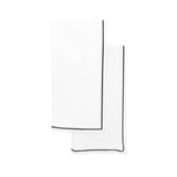 Single Embroidery Border Cotton Napkins (Set of 4)