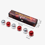 Hot Chocolate Bombs - Set of 6-2 Flavors White & Red
