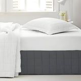 400TC Cotton Box Stitch Quilted Tailored Bed skirt