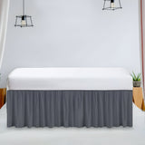 400TC Daybed Sateen Solid Cotton Gathered Bed Skirt