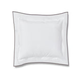 400TC Embroidery Cotton Sateen Solid Euro Sham