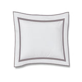 400TC Embroidery & Border Cotton Sateen Solid Euro Sham