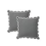 400TC Luxurious Scallop Embroidery & Border Cotton Euro Sham
