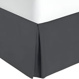 400TC Sateen Solid Cotton Tailored Bed Skirt