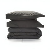 400TC Cotton Sateen Solid Duvet Cover Set