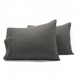 400TC Sateen Cotton Solid Pillowcases (Set Of 2)
