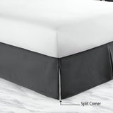 400TC Sateen Solid Cotton Tailored Bed Skirt