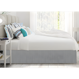 400TC Cotton Vertical Quilted Tailored Bed skirt
