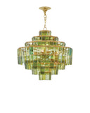 Sommelier Green Chandelier