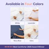 Temperature Controlling Comforter Ivory