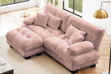 CLOUDIES 94" Loveseat with 1 Ottoman
