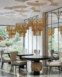 Mantra Gold Chandelier