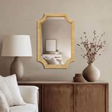 Rattan Framed Wall Decor Mirror, Natural