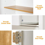 Wholesale 70'' Tall Kitchen Pantry Cabinet, Wood Cupboard