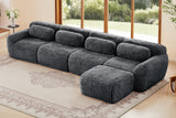 MELLOW 149" 4-Seater Sofa with 1 Ottoman