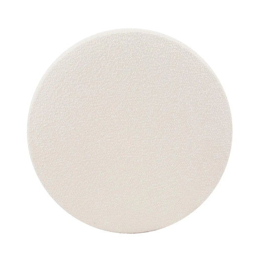Universal Round Ottoman Cover Barbet Natural