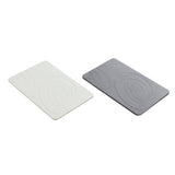 Carved Diatomaceous Non Slip Bathroom Mat