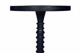 Threaded Drink Table Navy Blue