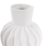 Herring Bulbous Abstract Vase- Small