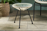 MELUX Outdoor Rattan Side Table