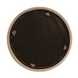 Universal 36" Round Ottoman Cover Qivuit Camel