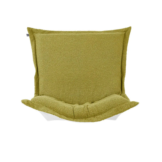 Patio Scroll Puff Chair Cover & Cushion- Alicante Moss
