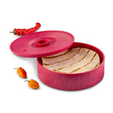 Tinga 8-Inch Tortilla Warmer, Microwave Safe