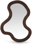 Oblique - Mirror - Wood