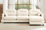 MOLLY 107" 3 Seater Sofa with 1 Ottoman