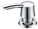 ANZZI Venice Built-in Bottle Soap/Lotion Dispenser (12 oz.), Refillable from Above the Counter, Durable Finish, Multiple Finishes