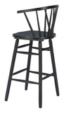 Stenger Barstool (Set of 2) Black