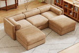 HARMONY 109" 3-Seater Sofa with 2 Ottomans