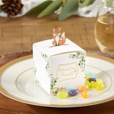 Woodland Baby Favor Boxes Set of 24